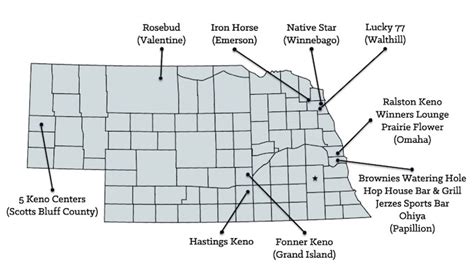 nebraska casinos map|Nebraska Casinos & Gambling in Nebraska .